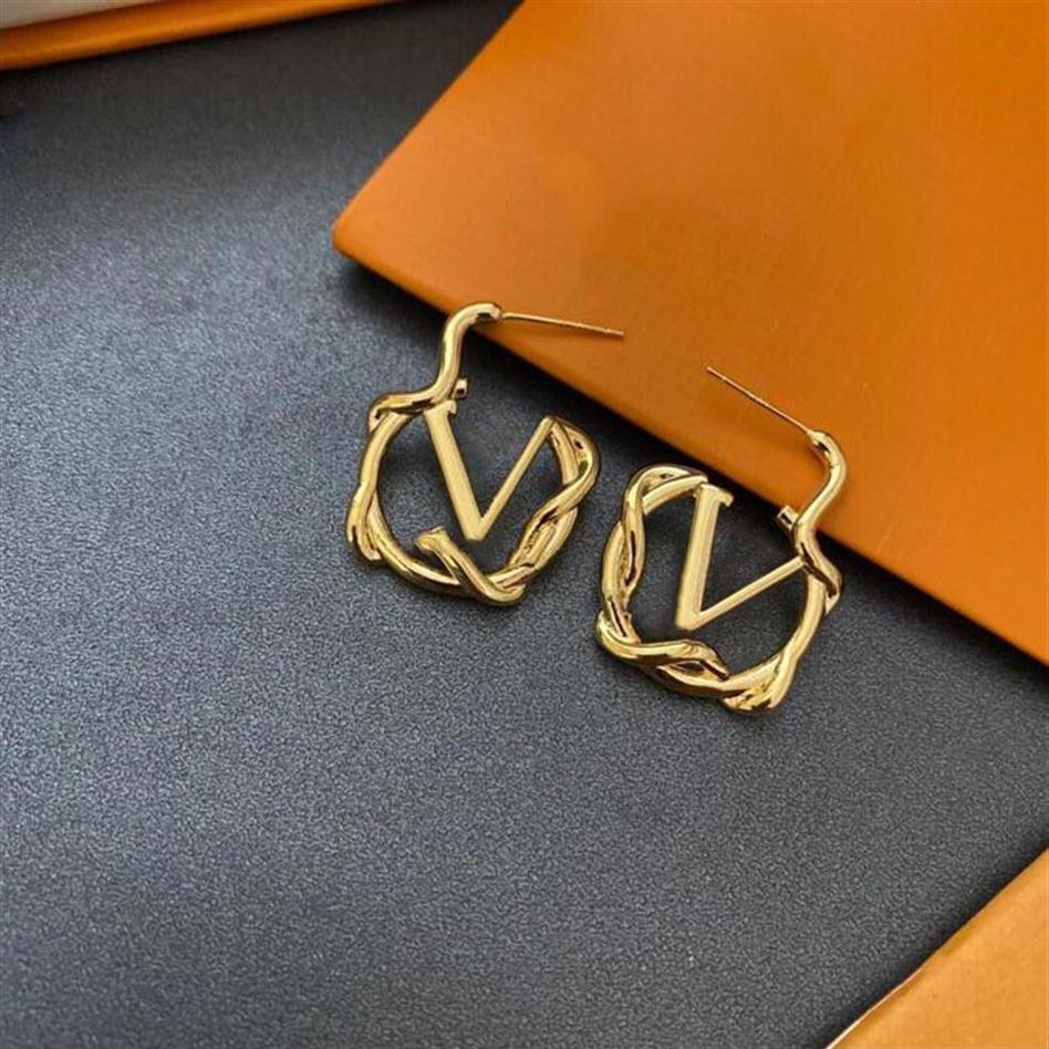 

Very loving 18K Gold silver combination Women Hoop Earrings Designer Jewelry Earrings Lady Brand Ear Studs Fashion Wedding accesso2891275s