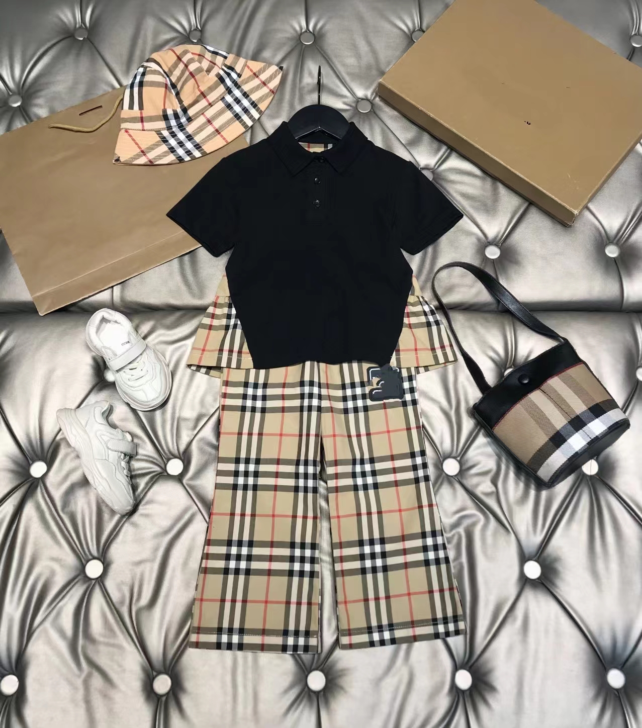 Automne enfant filles ensembles de vêtements pour taille et pantalon mode bébé fille bambin vêtements boutique ensemble 100-150cm