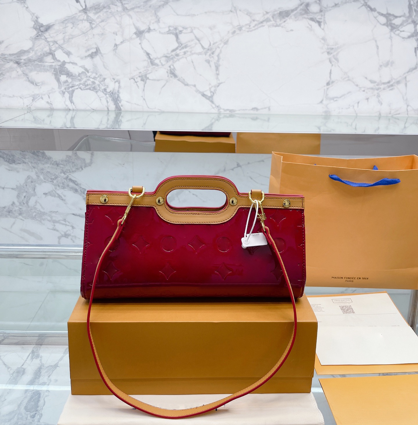 

Designer Shoulder bags tote women shopping evening bags luxury fashion handbag patent leather embossed totes full bag 5A high quality
