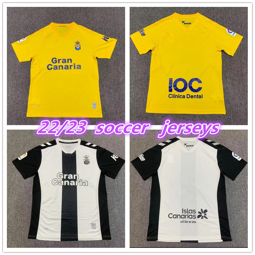 

Ud Las Palmas Soccer Jerseys 2022 2023 Jonathan Viera 22/23 Maillots de Foot Rober A. Lemos Araujo Rodrygo ONTIVEROS CASTRO Malaguista Football Shirt Uniforms Top