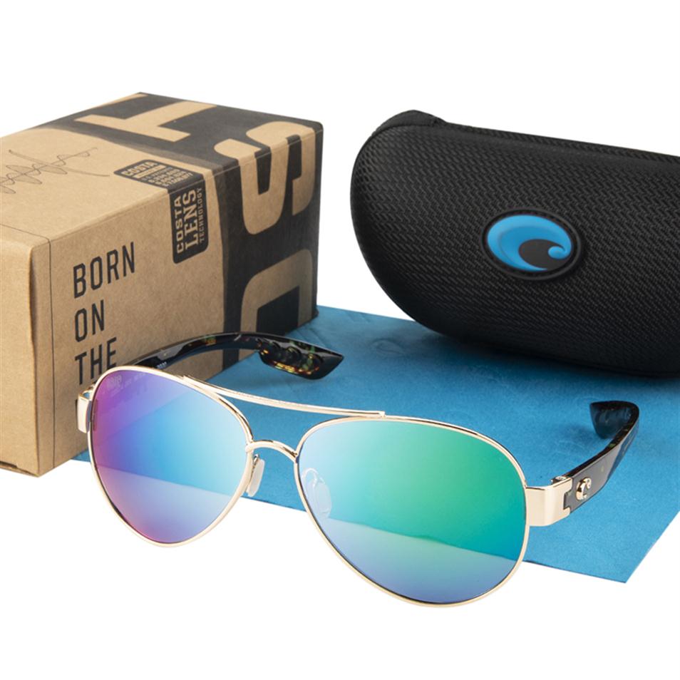 

Classic Aviation Sunglasses Men Alloy Pilot Sun Glasses for Men LORETO Eyewear Costa Driving Shades UV400272P