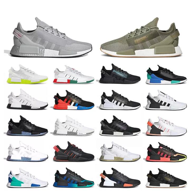 

NMD R1 V2 Woman running shoes west mens womens Cinder Dazzle Camo Core Black Grey Gradient Neon men trainers sports sneakers runner 36-45, Please contact us