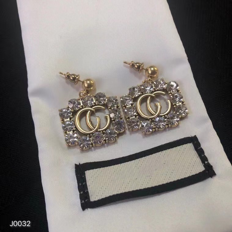 High Vintage studs Women Quality earrings Luxury G Set Necklace Bracelet Personality Fashion Jewelry-image-795764425