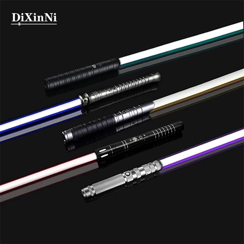 

LED SwordsGuns RGB Metal Lightsaber Laser Sword Toys Light Saber Espada Brinquedos Sabre De Luz Juguetes Kpop Lightstick Zabawki Oyuncak 220827