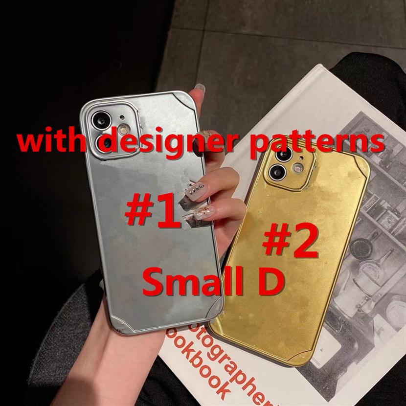

Luxury Designer IMD Iphone case with patterns 3D sculpture Small D phone cases for 13PROMAX 12PROMAX 13mini 11 XR XS Max 7 8 plus259F, #2