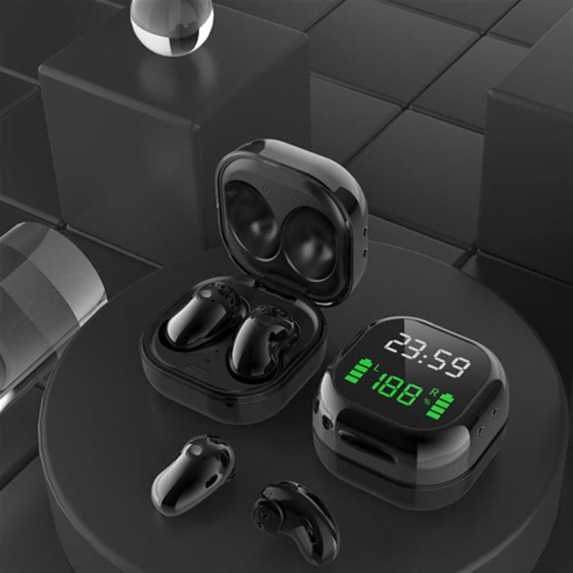 

S6 Plus Tws Headsets Noise Cancelling Earbuds Wireless Bluetooth Earphone Sports In Ear buds For Samsung Galaxy All Smart Phones322932248Z, Black