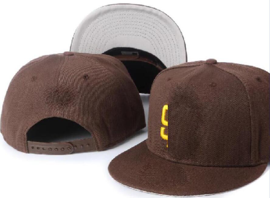 

2023 American Baseball San diego Snapback BOS SD Hats 32 Teams Luxury Designer embroidery Casquette Sports Hat Strapback Snap Back Adjustable Cap A, 19