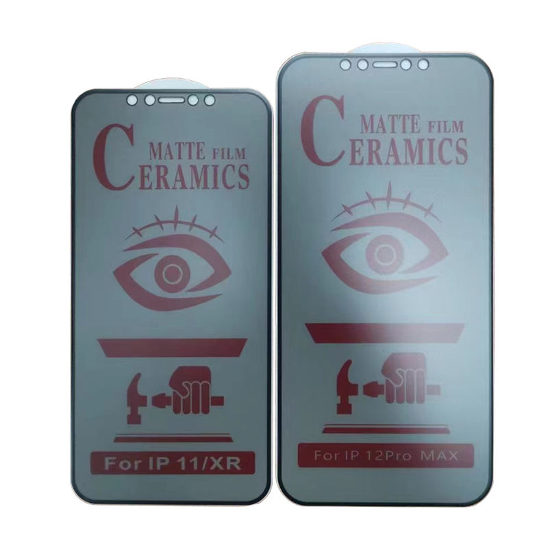 

Matte Ceramic Privacy Protectors Screen Anti-Spy Film for IPhone14Pro Max 13 12 Mini 11 Pro 8