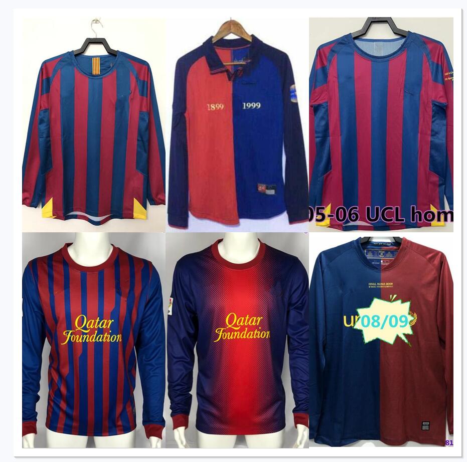 

1996 1997 HOME AWAY Retro soccer jerseys #9 Ronaldo classic vintage Stoichkov Guardiola football shirt 96 97 Figo Giovanni PUYOL Camiseta de futbol short sleeve long, Gold