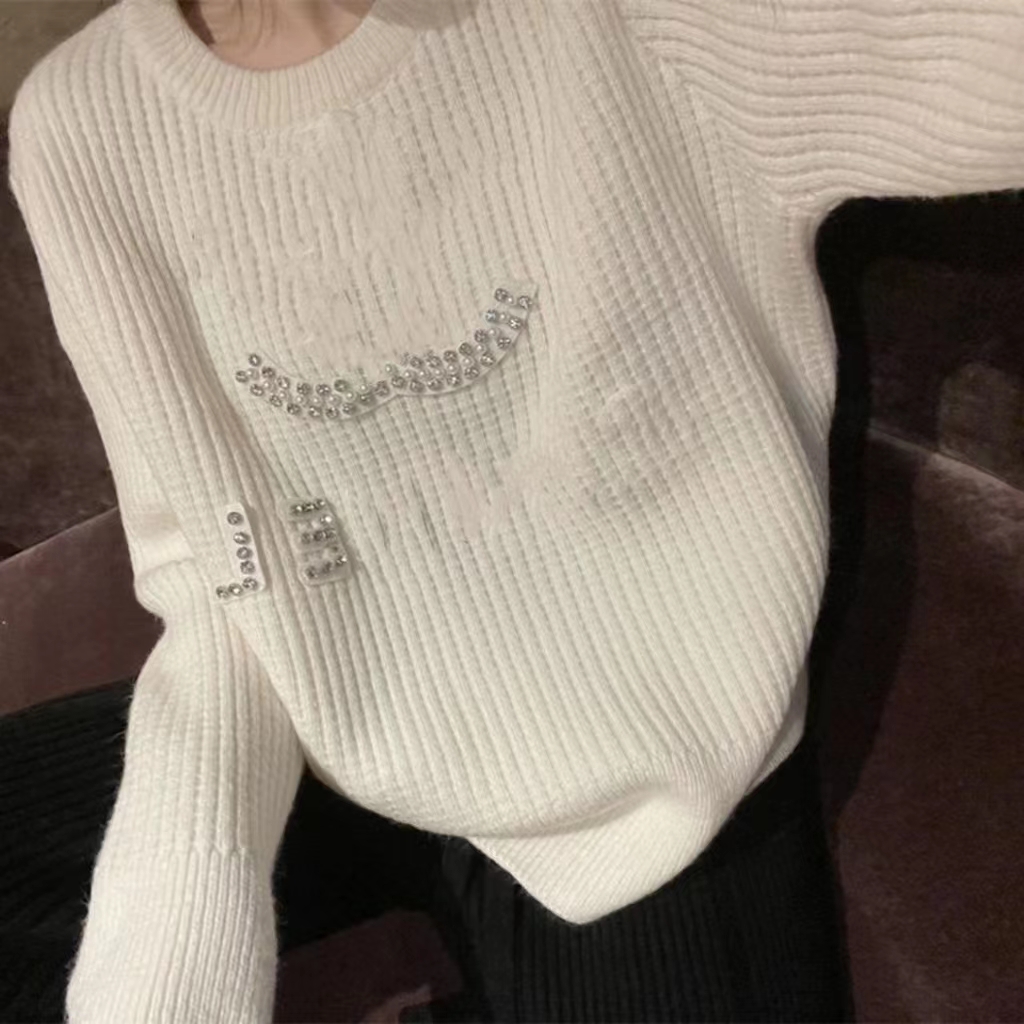 

Hot Designer Women's Sweaters Letters Ladies Sweatshirt Hoodies Fashion Autumn and Winter Pullover Top Clothing, Black