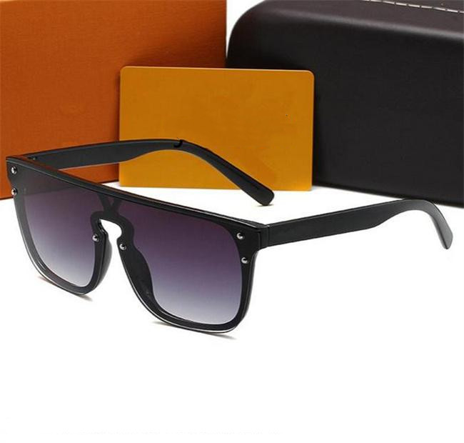 Lunettes de soleil de la marque de cr￩ateurs Nouvelles verres de mode de protection UV de cr￨me solaire pour femmes pour hommes