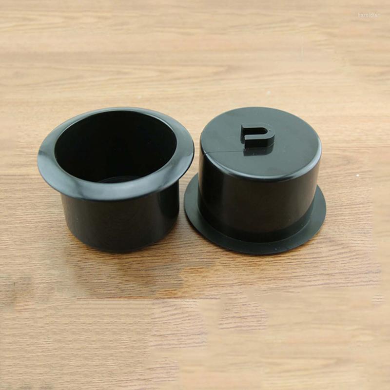 Porte-boissons en plastique de remplacement tasse insérer stockage noir pour canapé inclinable voiture Poker Table