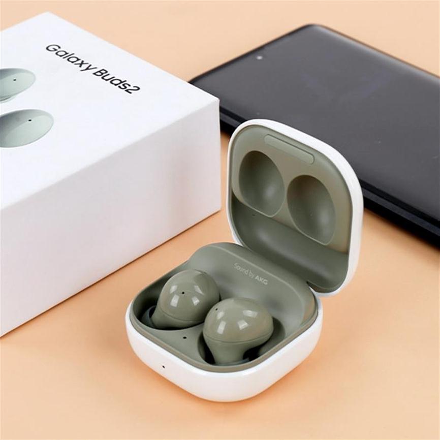 

2021 high quality Phone Earphones NEW Buds 2 Pro Wireless Charging Headphones Bluetooth 5 0 Earphone Waterproof Sports Earbuds Wit2934323Y, Black