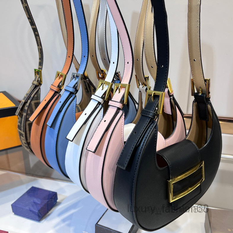 

Totes Designer Half Moon Hobo Bag Underarm Shoulder Bags Bottom Fashion Letter Lady Leather Women Crobody Removable Jacquard Strap Clutch Pu, Customize