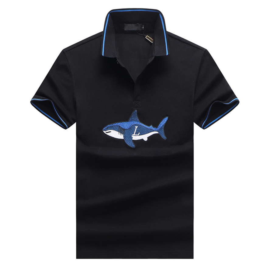 

Designer Men's Polo t Shirt high quality shirts Short Sleeve Fashion Casual Mens T-Shirt polos tee top hc37