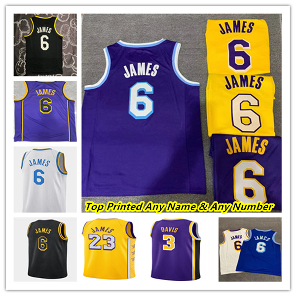 

2023 LA Basketball Jerseys Printed LeBron 23 6 James 8 24 BRYANT Anthony 3 Davis Russell 0 Westbrook Patrick Beverley Carmelo Anthony Austin Reaves Dwight Howard, As pic