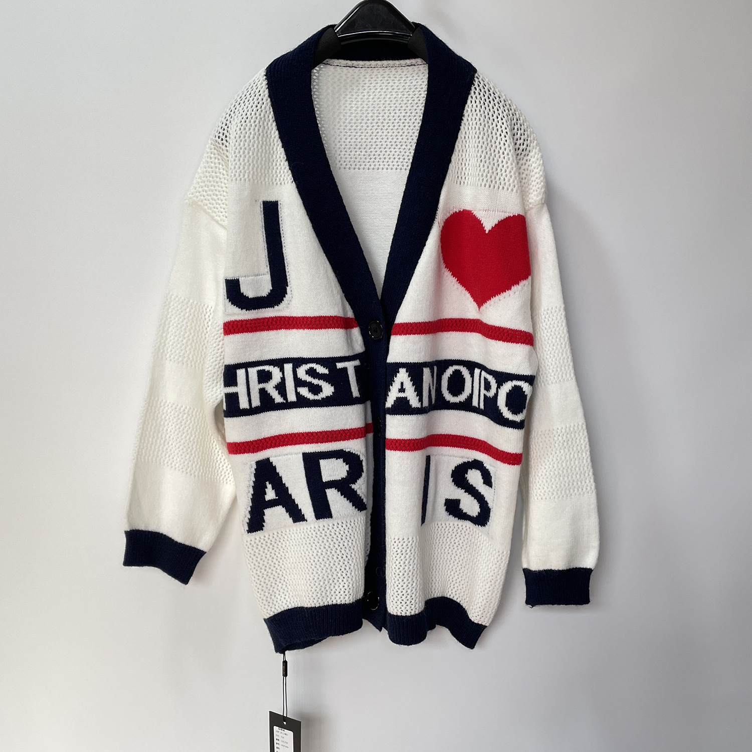 

Luxury clothes womens sweaters casual knit contrast color long-sleeved autumn fashion classic ladies collar cotton Coat Thick Streetwear Coats, Green