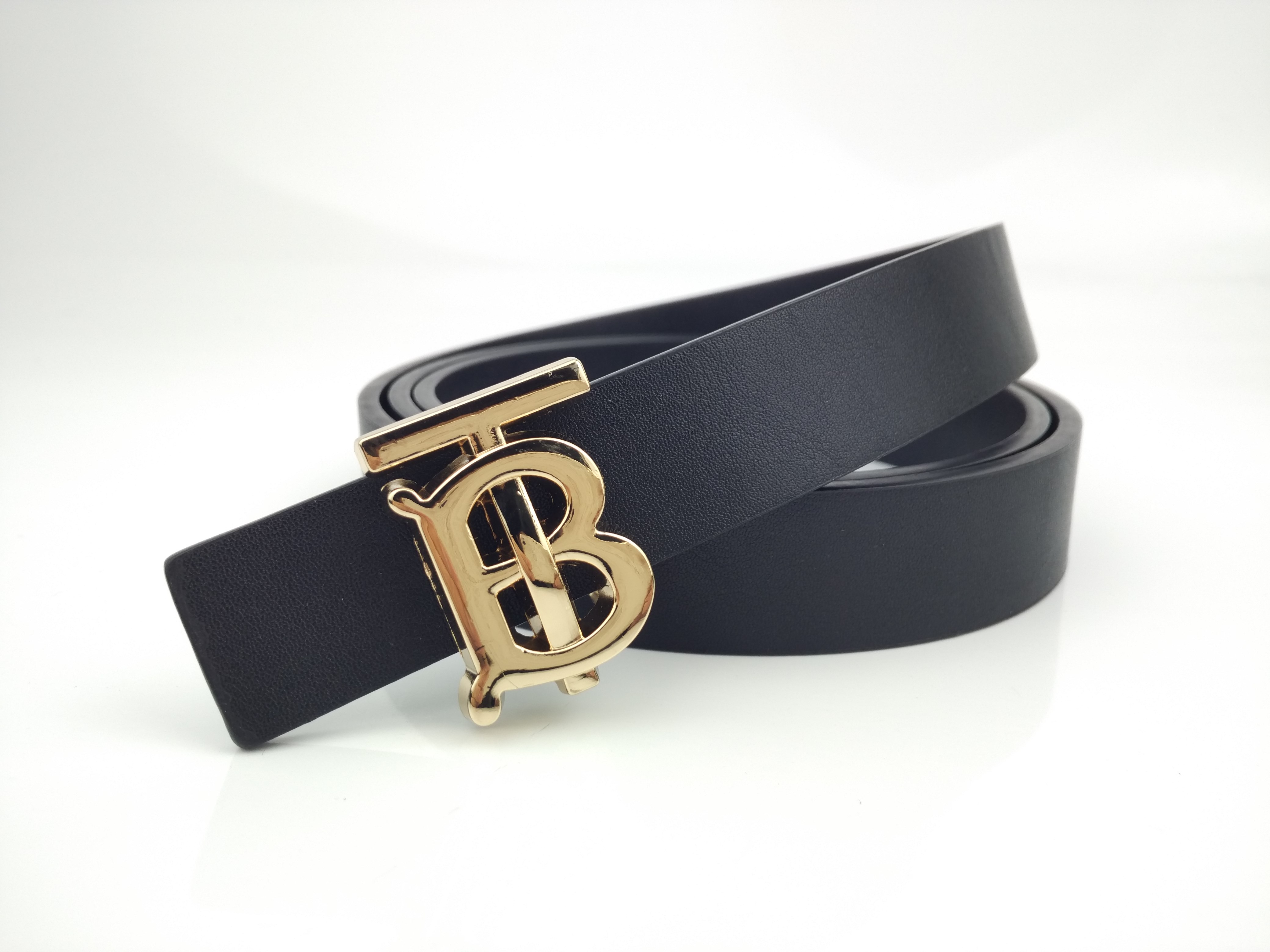Men Designer Burberry Belt Classic fashion casual letter smooth buckle womens mens leather belt width 2.5cm with box