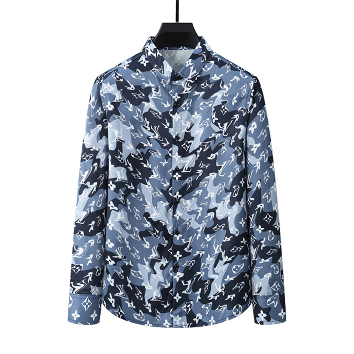 

designer Mens Shirts Fashion Casual Printed Super High Quality button up shirt Long Sleeve Womens Shirts Multiple Styles Autumn Wear #tc02, Color