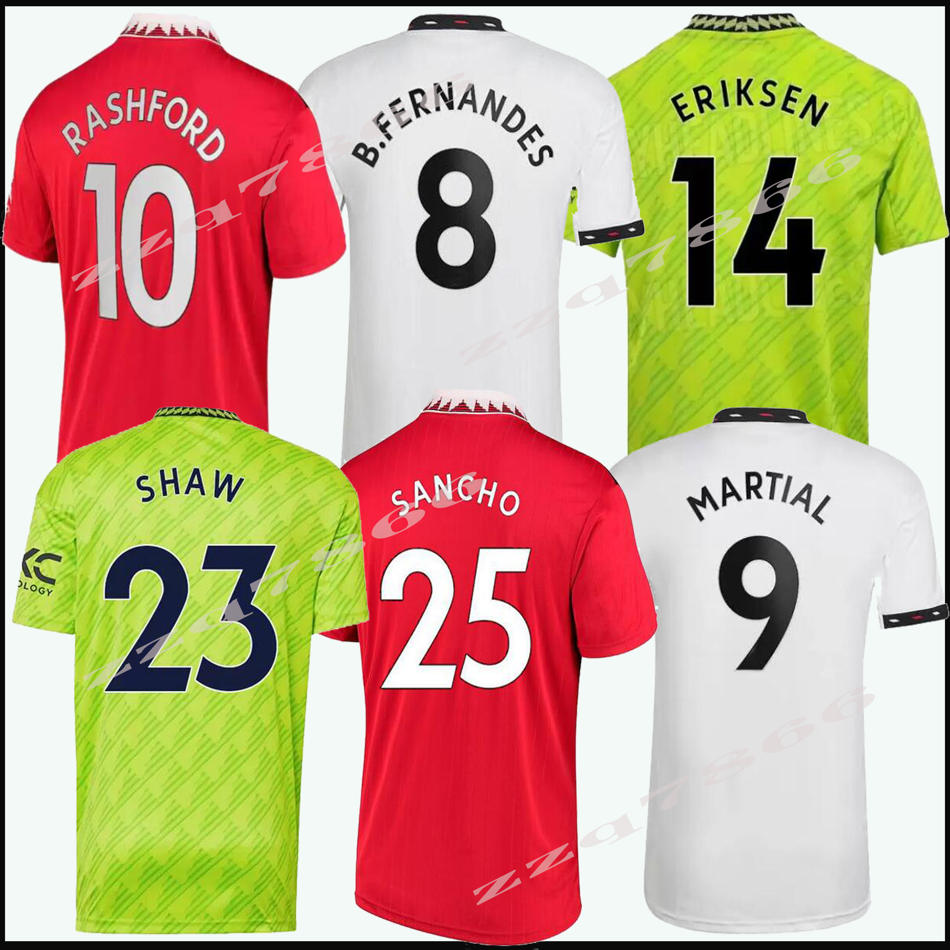 

Fan player version RASHFORD soccer jersey SANCHO SHAW POGBA 2022 2023 fans MANS UTD MARTIAL B. FERNANDES MANCHESTERS 22 23 football top soccer shirt men kids kit, Blue