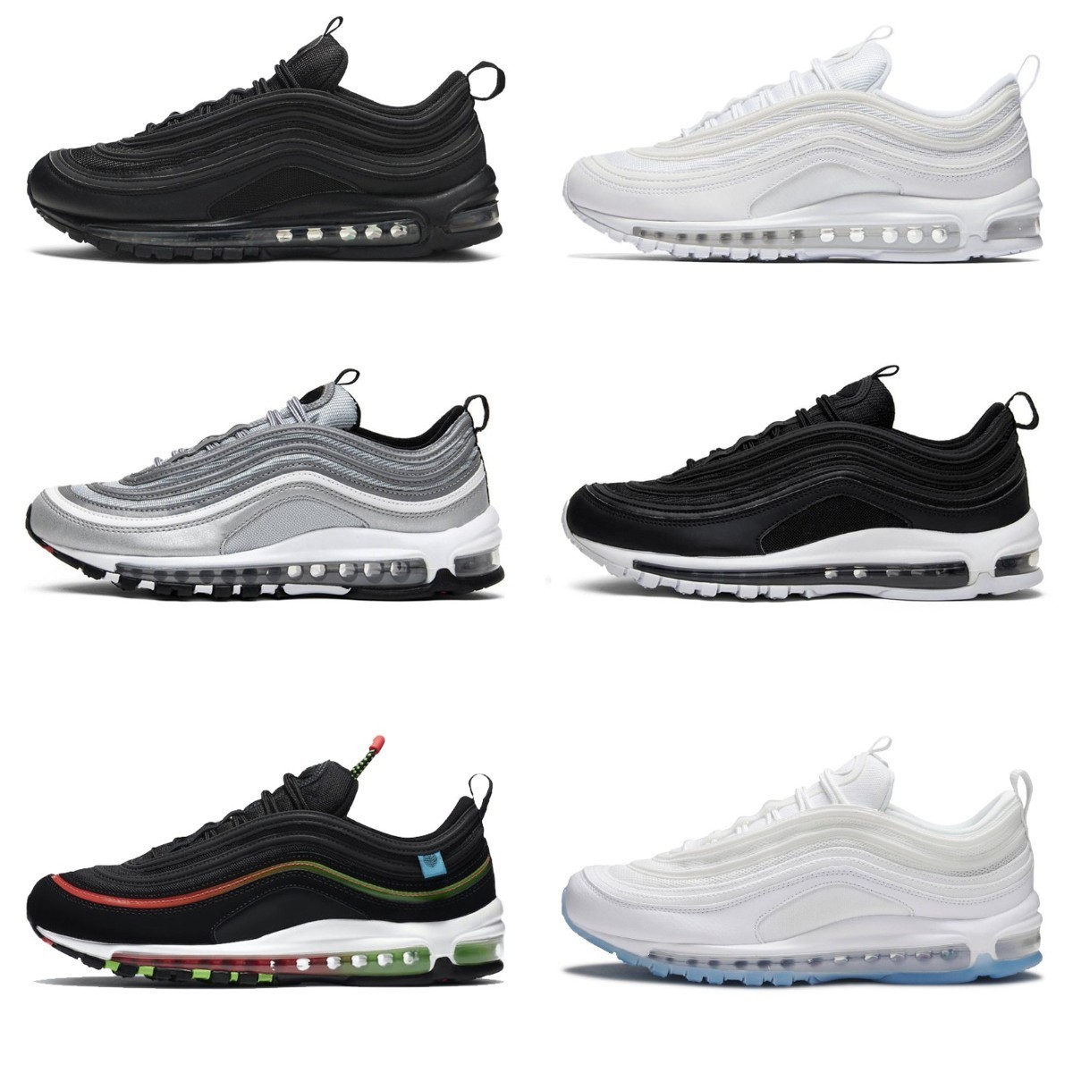 

2022 Classic 97 Sean Wotherspoon Mens Running Shoes Vapores Triple White Black 97s Golf NRG Lucky And Good AirS MSCHF X INRI Jesus Celestial Men Women Trainer Sneakers, Please contact us