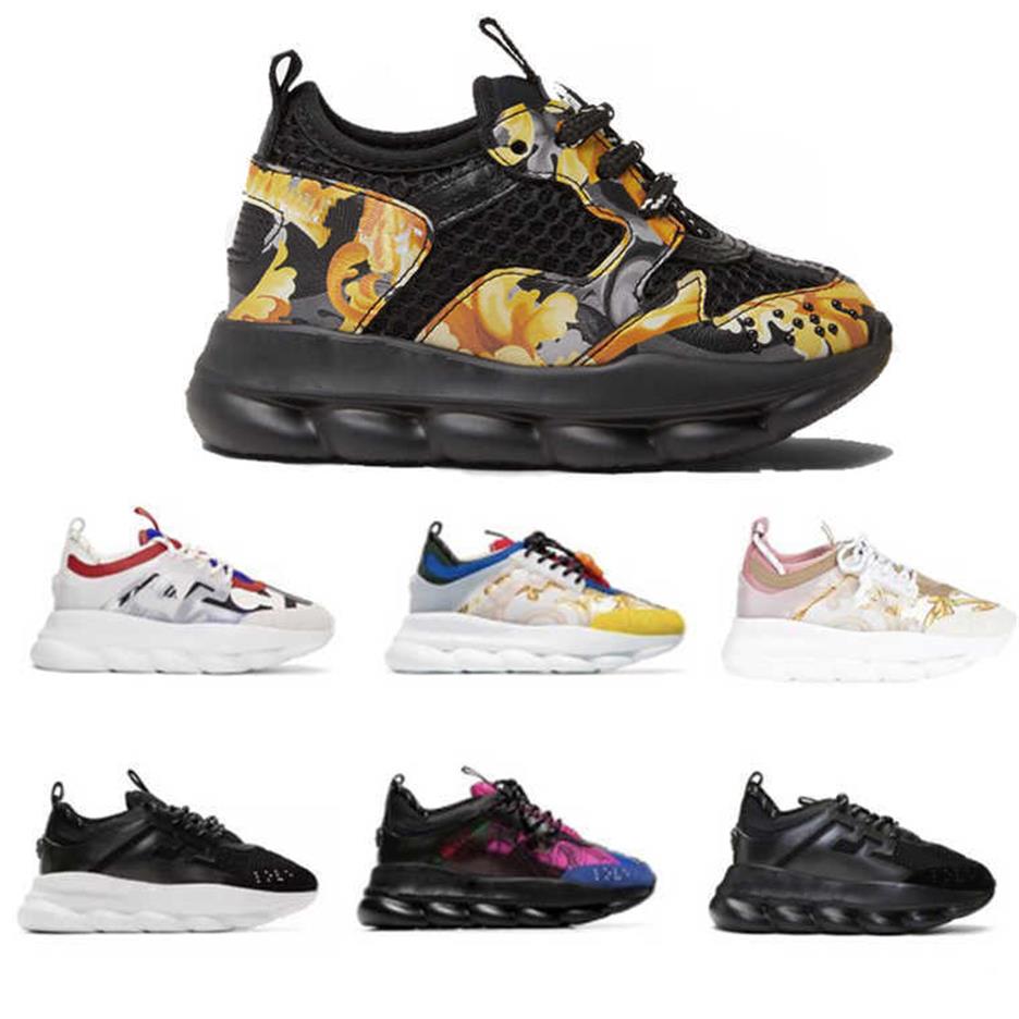 

Infants Kids Fashion Sneakers Italy Chain-s Designer Running Shoes Pine Green Royal Blue Pink Black Children trainers 26-35298r, Option10