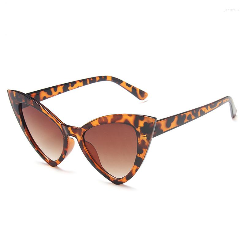 

Sunglasses Dave Retro Cat Eye Women 2022 Vintage Sexy Cateye Sun Glasses Female Big Frame Shade Eyewear Uv400