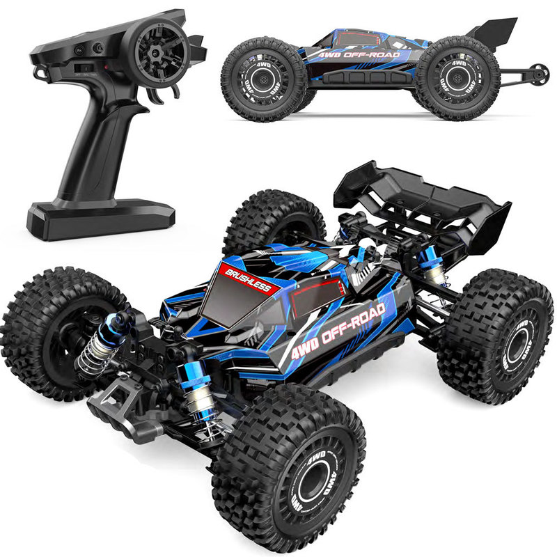 

Electric RC Car MJX 16207 Hyper Go 1 16 Brushless RC Hobby 2 4G Remote Control Toy Truck 4WD 65KMH High Speed Off Road Buggy 220829
