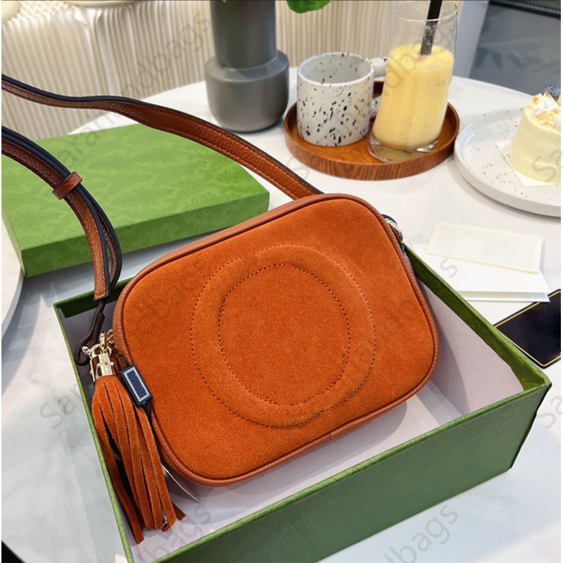 Womens cross body sac à bandoulière designer daim deux lettres caméra sac hiver velours dame tempérament sac à main de haute qualité