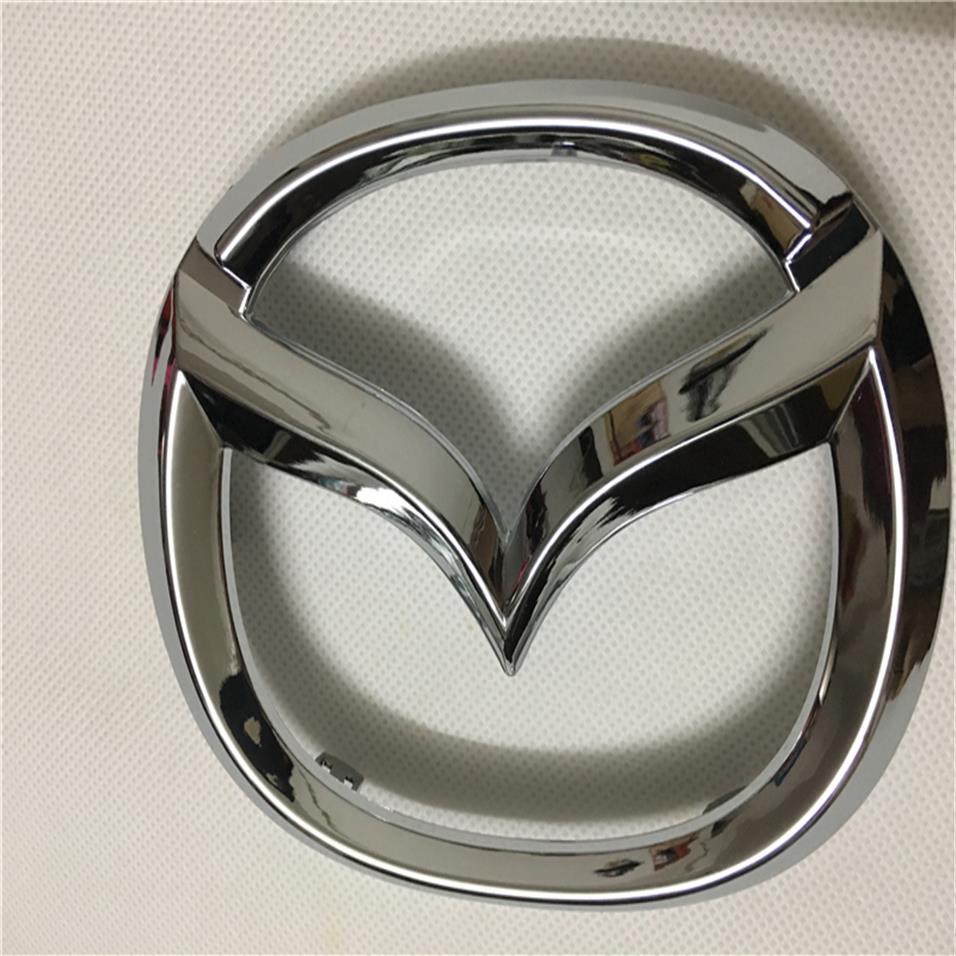 Emblème de la calandre du radiateur avant pour Mazda 3 2017 2017 2018 BN BAPJ-51-730 Chrome Badge Mascot227L