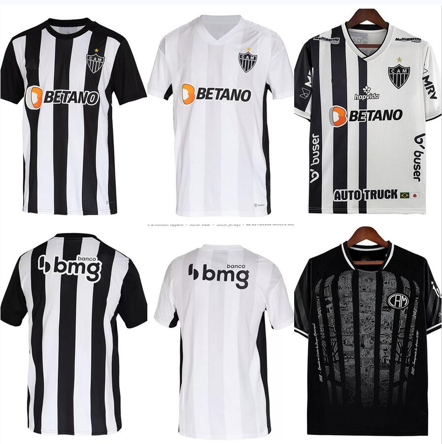 

22 23 Atletico Mineiro Mens Soccer Jerseys home away GUGA HULK VARGAS KENO G. ARANA SASHA NATHAN SILVA Special Edition Football Shirts