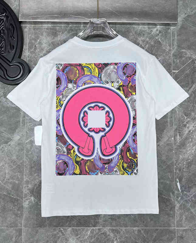

Luxury Classic Mens t Shirts Ch Brand Fashion Men Sanskrit Letter T-shirt Horseshoe Heart Cross Designer Tshirts Man Hip Hop Chromes Sweater YVJI, 21
