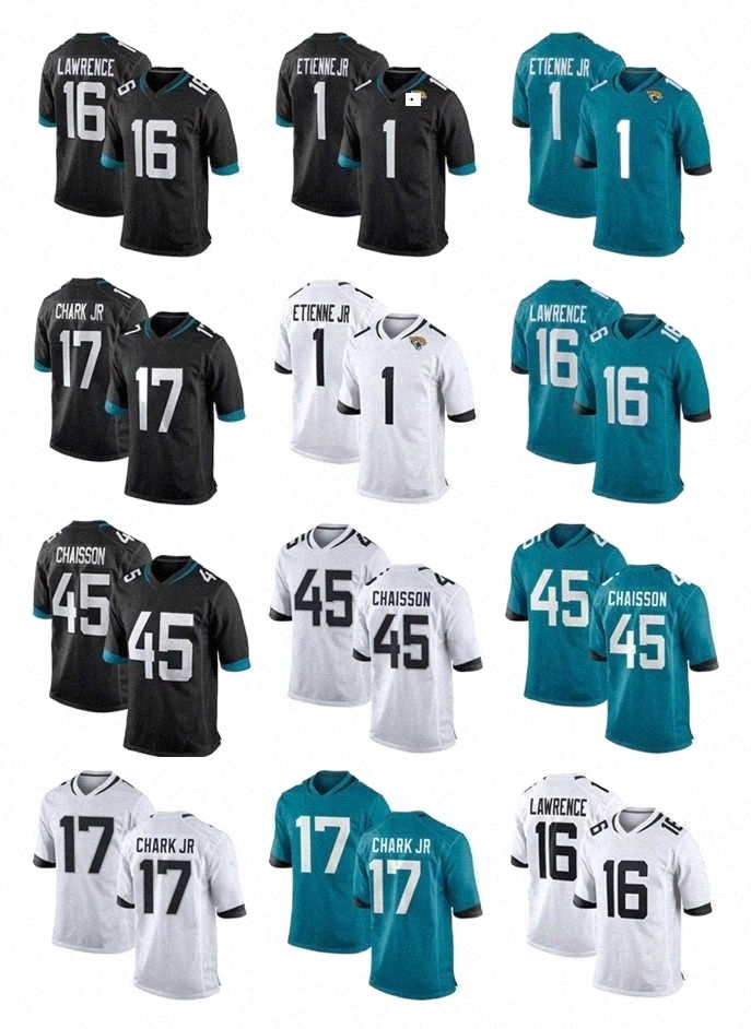 

Soccer Sets/Tracksuits football Jerseys Men women youth Jacksonville''Jaguars''Jersey 85 Tim Tebow 16 Trevor Lawrence 17 D.J. Chark JR 45 K'Lavon Chaisson Football J j1p6#, Color