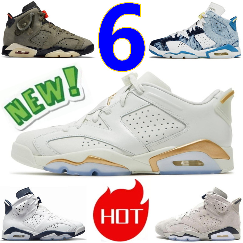 

Basketball Shoes Mens 6 6s Marquette Lunar New Year Midnight Navy Metallic Silver UNC Home British Khaki Red Oreo Olive Luxurys Footwear Men Sports Trainers Sneakers, 6s university red