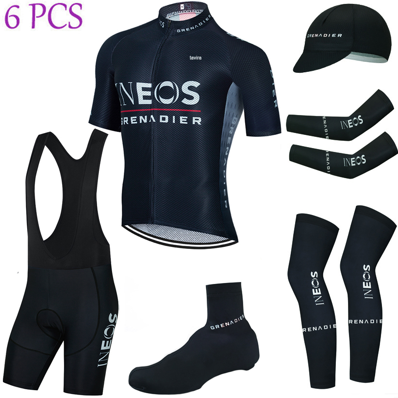 

Full Set INEOS Cycling Team Jersey 20D Bibs Shorts Uniform Sportswear Men Ropa Ciclismo MTB Bike Maillot Shirt Downhill Pro Mountain Bicycle Clothing, White