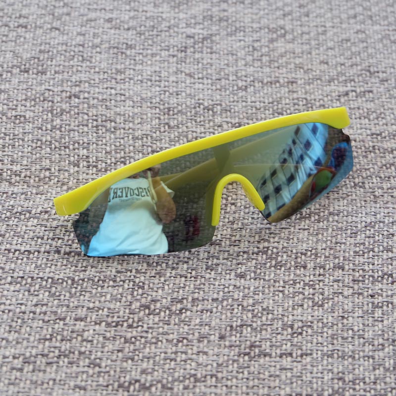 

2022 New Boy Sport Sunglasses Unisex Half Frame Shield Driving Glasses Mirror Cycling Eyewear kids Size 3051