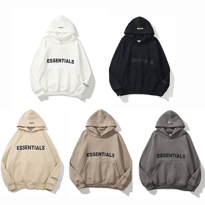 

essentials hoodies hooded for mens Fashion brand new essentials fog Hoodie large couple Hoodie Plush, White