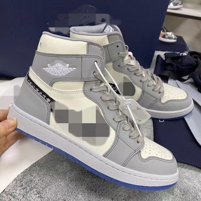

2022freeOfficially revealed anniversary collaboration Grey White French fashion style label Kim Jones Sneaker shoe size 35-45 lkpu0003