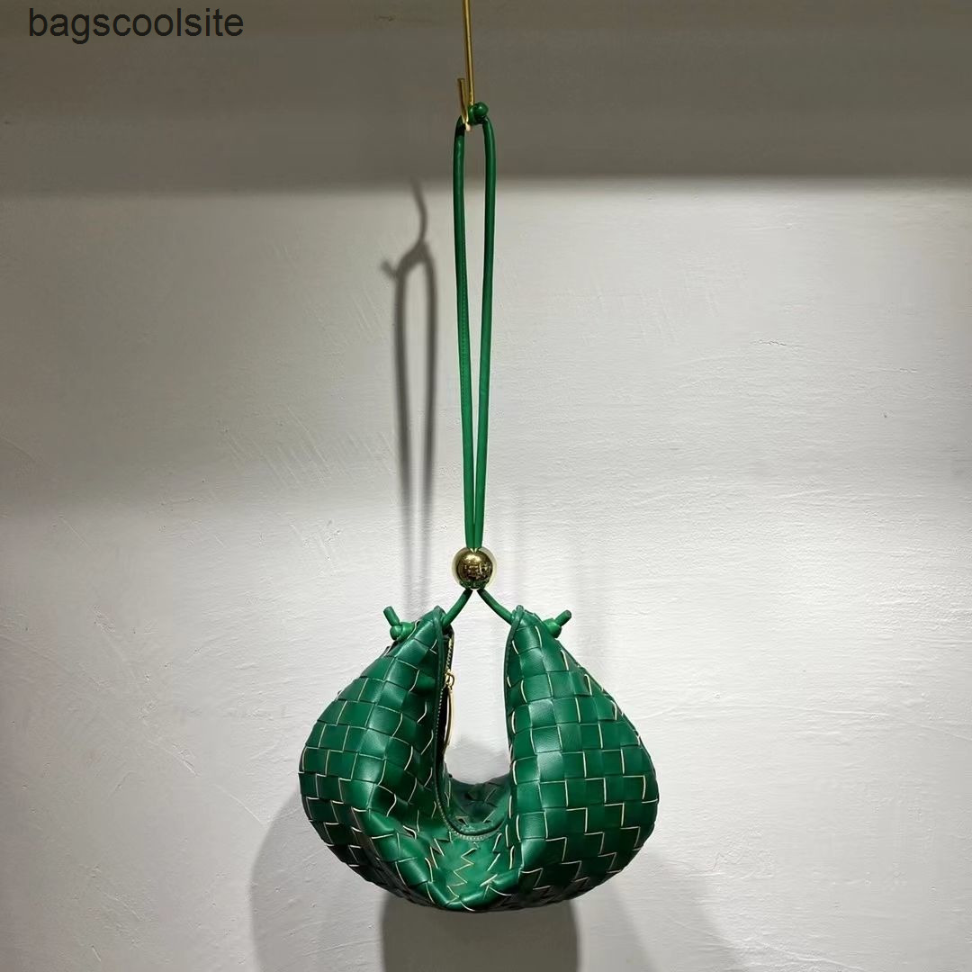 

Bag Woven Designer Bags Cute Underarm Bottegas Single Cowhide Venetas Shoulder 8rc2, Pink