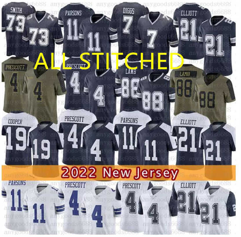 

Custom Trevon Diggs Jersey Dallas''Cowboys''11 Micah Parsons CeeDee Lamb Dak Prescott Ezekiel Elliott Leighton Vander Esch Football Jerseys name Men Kids 4XL, Color