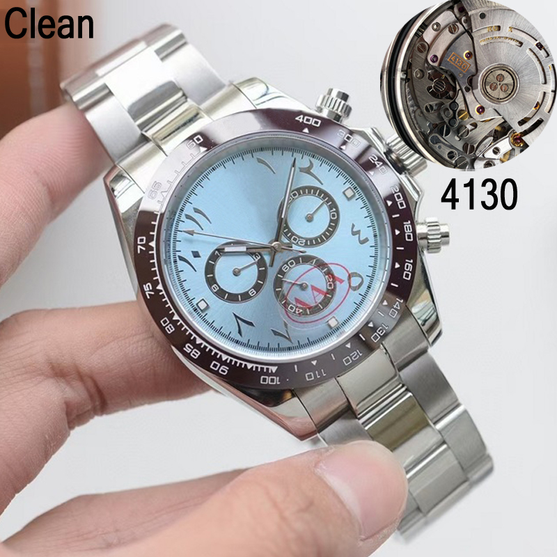 

TOP Clean factory V11 Deluxe men watch Sapphire Chronograph watches ETA 4130 movement Ceramic bezel 116500 model 904L stainless steel waterproof with box, 10 with box papers