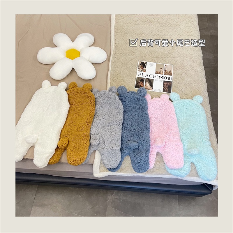 

Autumn Winter Thickness Sleeping Bag Newborn cute Cartoon Bear Ears Swaddle Wrap Warm Infant Soft Kids Bedding Quilt 0-6M 1940 Y2