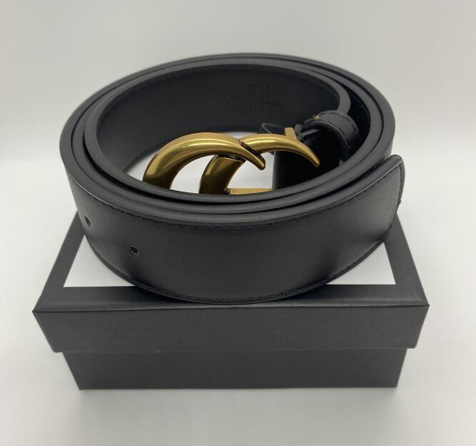 

Fashion Womens Belt men designers Leather Black Brown Belts Women Classic Casual cinturones de diseno With gift box, Width 3.8cm with gift box