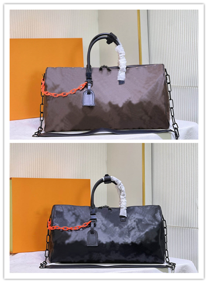 Designer Travel Bag M53263 M44471 Keepall 50 Travel Duffle Bag Damier Boston Bags Handbag