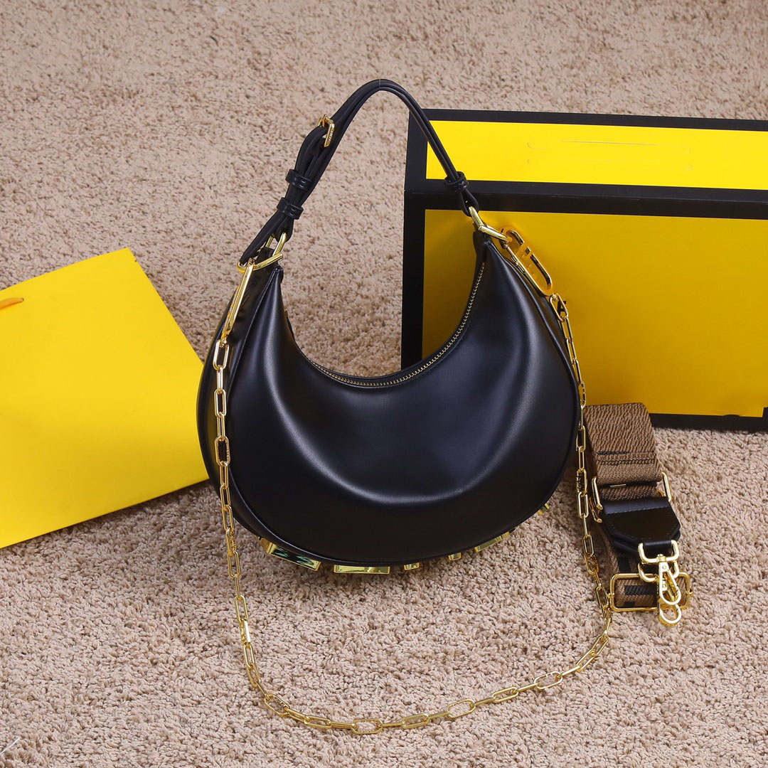 

Cross Body graphy bag hobo clutch mini roma half moon crossbody handbag lady alligator leather shoulder bags women purse tote 2916, White