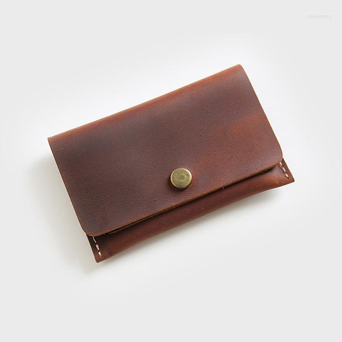 

Card Holders Minimalist Genuine Leather Wallet For S Hasp Cardholder, Blue
