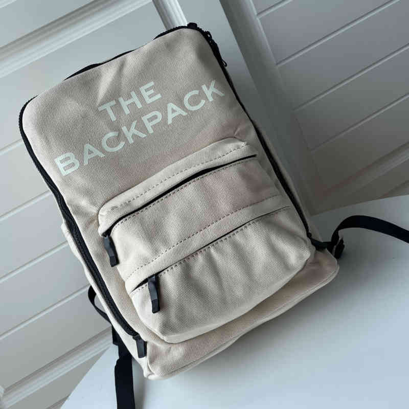 Sac à dos Marc The Backpacks Designer Hommes Sacs à dos en toile Sacs à dos Dames Mode All-match Grande capacité Tendance Sac à dos XV8H