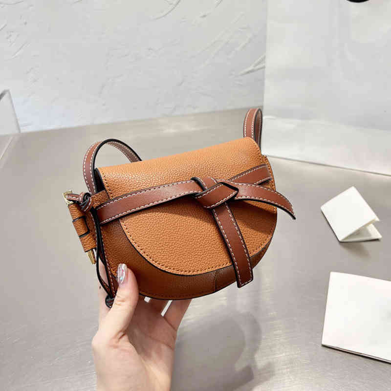 

Shoulder Bags Evening Bags Gate Saddle Mini Handbags Women Designer Cover Crossbody Shoulder Bag Shopping Vintage Bow 220824