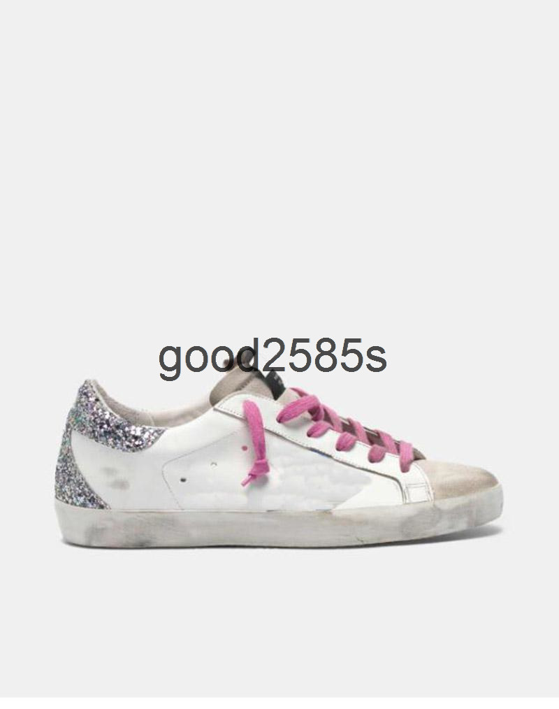 

#Golden#Gooses#2022 Designer Shoes sandal Golden Super Star Sneakers Metallic Casual Shoes Classic Do-old Dirty Shoe Snake Skin Heel Suede, 22