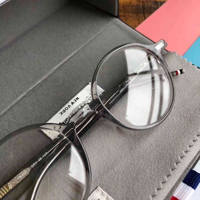 

Top Quality Designer Retro Round Eyeglasses Bluelight Optical Prescription Glasses Frame Men Gafas Women with Box